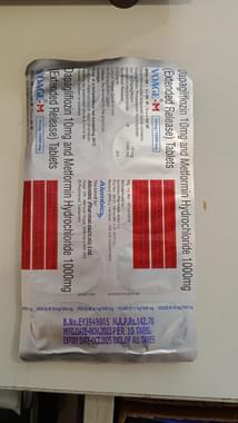 Voage-M 10mg/1000mg Tablet ER