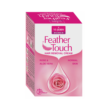 Vi-John Feather Touch Hair Removal Cream Rose & Aloe Vera