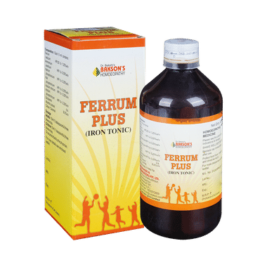 Bakson's Homeopathy Ferrum Plus Iron Tonic