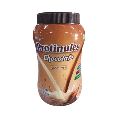 Protinules Powder with Whey Protein, DHA, Vitamins & Minerals | Flavour Chocolate