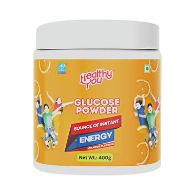 Healthy You Glucose Instant Drink With Vitamin C Orange Powder