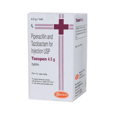 Tazopen 4000 mg/500 mg Injection