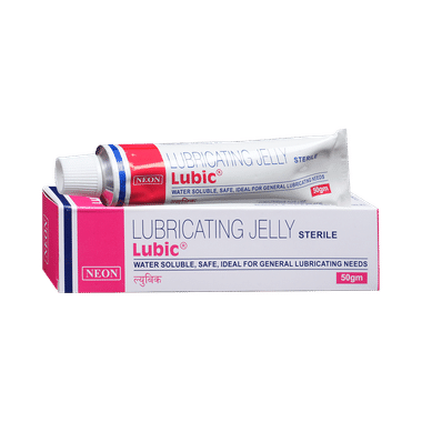 Lubic Lubricating Jelly Sterile For General Lubricating Needs | Water Soluble & Safe