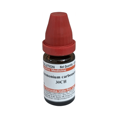 Dr Willmar Schwabe India Ammonium Carbonicum Dilution 30 CH