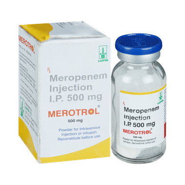 Merotrol 500mg Injection