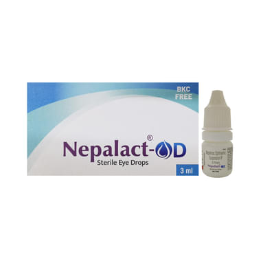Nepalact OD Eye Drop Bkc Free