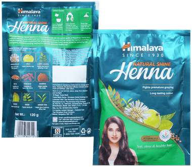 Himalaya natural shine henna powder review & use || amla,shikakai￼,green  tea, neem￼, Baheda, harad - YouTube