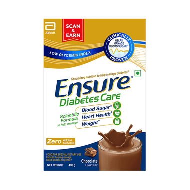 Ensure Diabetes Care Specialized Nutrition Drink Powder Chocolate