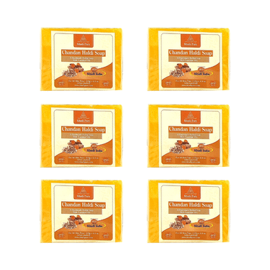 Khadi Pure Chandan Haldi Soap (125gm Each)