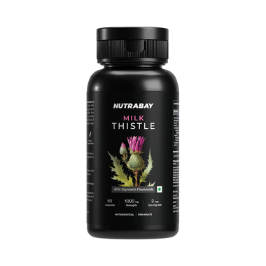 Nutrabay Wellness Milk Thistle Extract Capsule