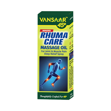 Vansaar Rhuma Care Massage Oil For Long Lasting Pain Relief|100% Ayurvedic|