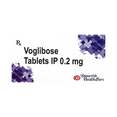 Danavish Voglibose 0.2mg Tablet
