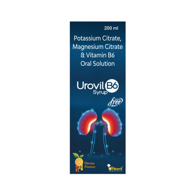 Urovil B6 Syrup Orange Sugar Free