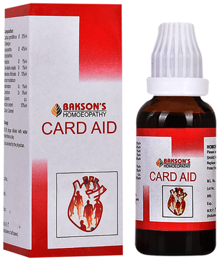 Bakson's Homeopathy Card Aid Drop Bakson's Homeopathy Card Aid Drop