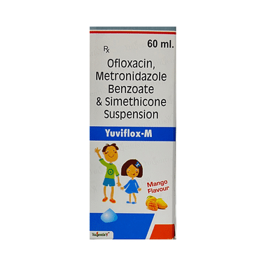 Yuviflox-M Oral Suspension Mango