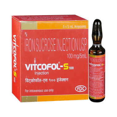 Vitcofol S 100mg Injection