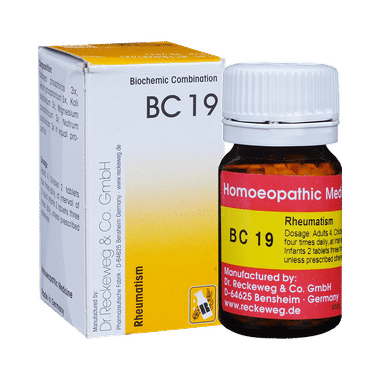 Dr. Reckeweg Bio-Combination 19 (BC 19) Tablet