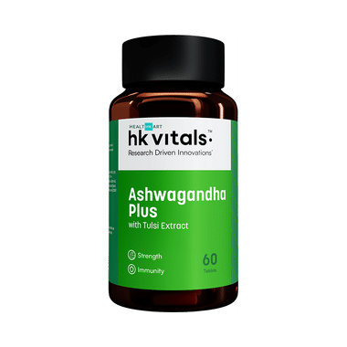 HK Vitals Ashwagandha Plus With Tulsi Tablet