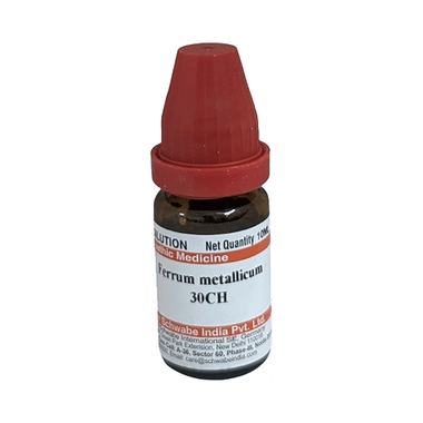 Dr Willmar Schwabe India Ferrum Metallicum Dilution 30 CH