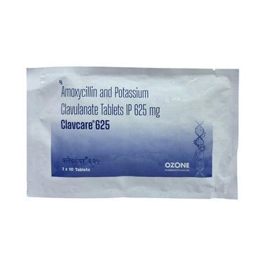 Clavcare 625 Tablet