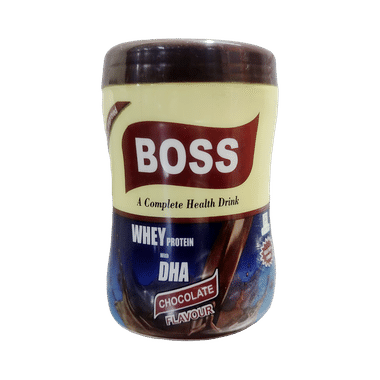 Boss Whey Protein With DHA Powder Chocolate