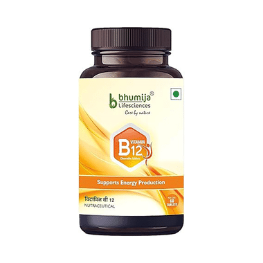 Bhumija Lifesciences Vitamin B12 Veg. Chewable Tablet