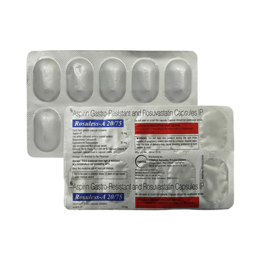 Rosuless-A 20mg/75mg Tablet