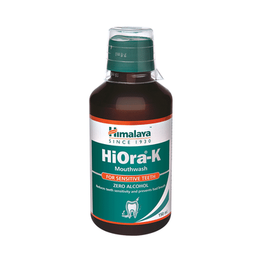 Himalaya Hiora-K Mouth Wash | For Sensitive Teeth & Bad Breath