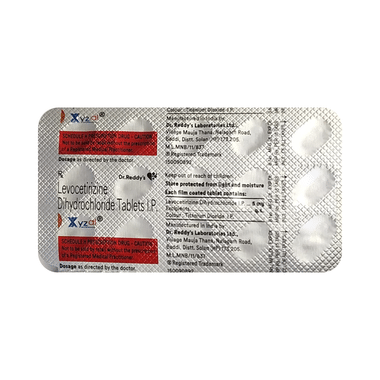 Xyzal 5mg Tablet