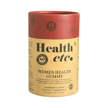 Health Etc Women Health Gummy Cranberry