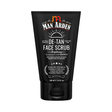 Man Arden De-Tan Brightening Face Scrub