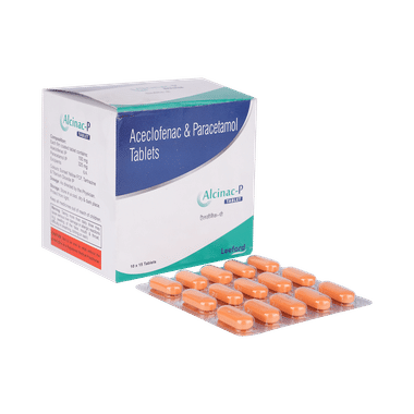 Alcinac P 100mg/325mg Tablet