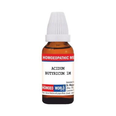 Dr. Majumder Homeo World Acidum Butyricum Dilution(30ml Each) 10M