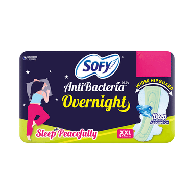 Sofy AntiBacteria 99.9% Sanitary Pads XXL Overnight