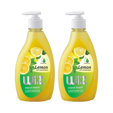 Wiz pH Balanced Hand Wash (450ml Each) Lemon