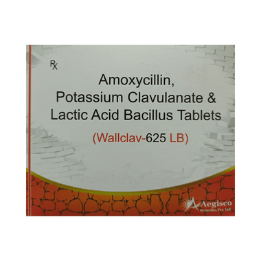 Wallclav 625 LB Tablet