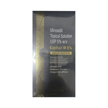 Capihair M 5% Topical Solution Alcohol Free