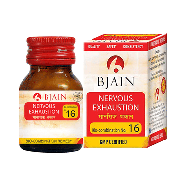 Bjain Bio-Combination No.16 (Nervous Exhaustion) Tablet