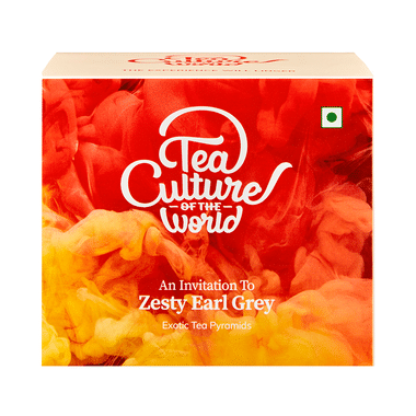 Tea Culture of the World Zesty Earl Grey Tea Bag (2gm Each)