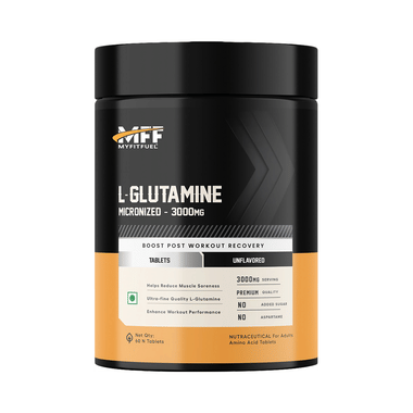 MyFitFuel Glutamine Micronized 3000mg Tablet