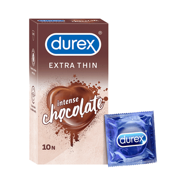 Durex Extra Thin Condom Intense Chocolate