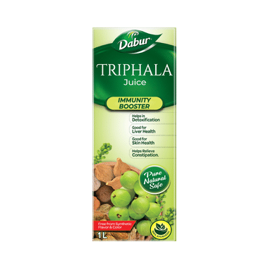 Dabur Triphala Juice Immunity Booster | Helps Ease Constipation & Supports Liver Health