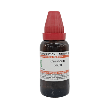 Dr Willmar Schwabe India Causticum Dilution 30 CH