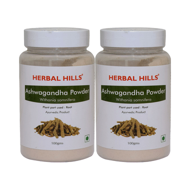 Herbal Hills Ashwagandha Powder Pack Of 2