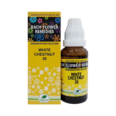 New Life Bach Flower White Chestnut 30