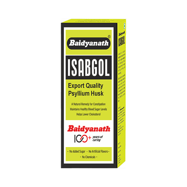 Baidyanath Isabgol Psyllium Husk Powder | For Immunity & Constipation Relief