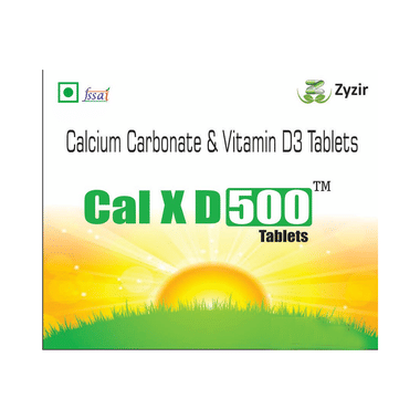 Cal X D 500 Tablet