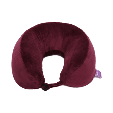 Viaggi U Shape Super Soft Memory Foam Travel Neck Pillow Grape