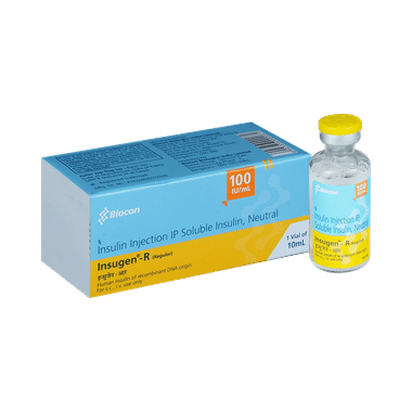 Insugen-R 100IU/ml Solution for Injection