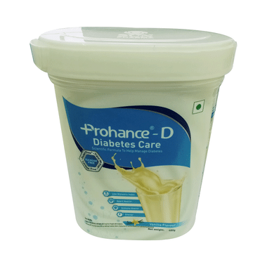 Prohance -D Nutritional Supplement For Diabetes Care | Flavour Vanilla